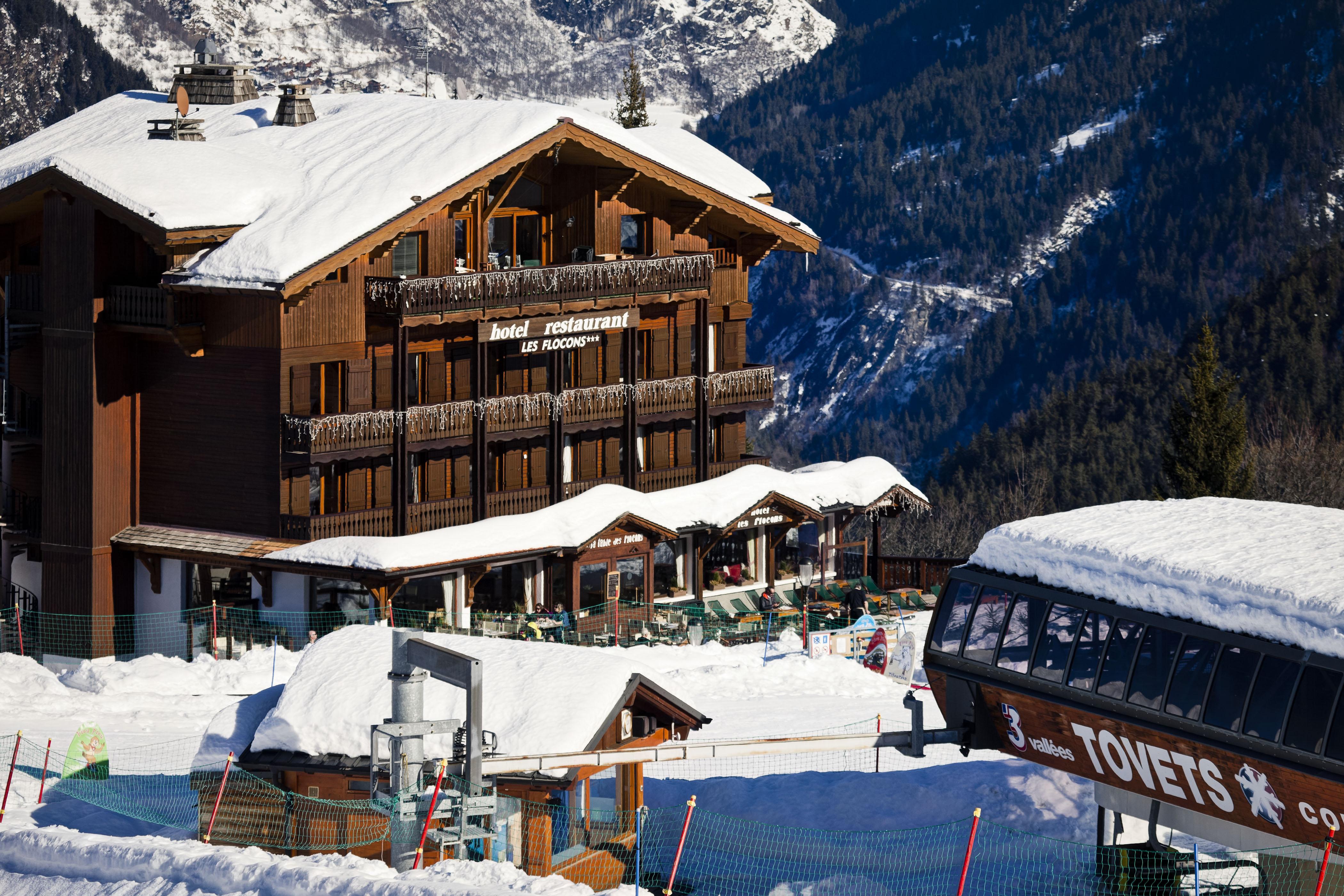 Hotel Les Flocons Куршевель Экстерьер фото