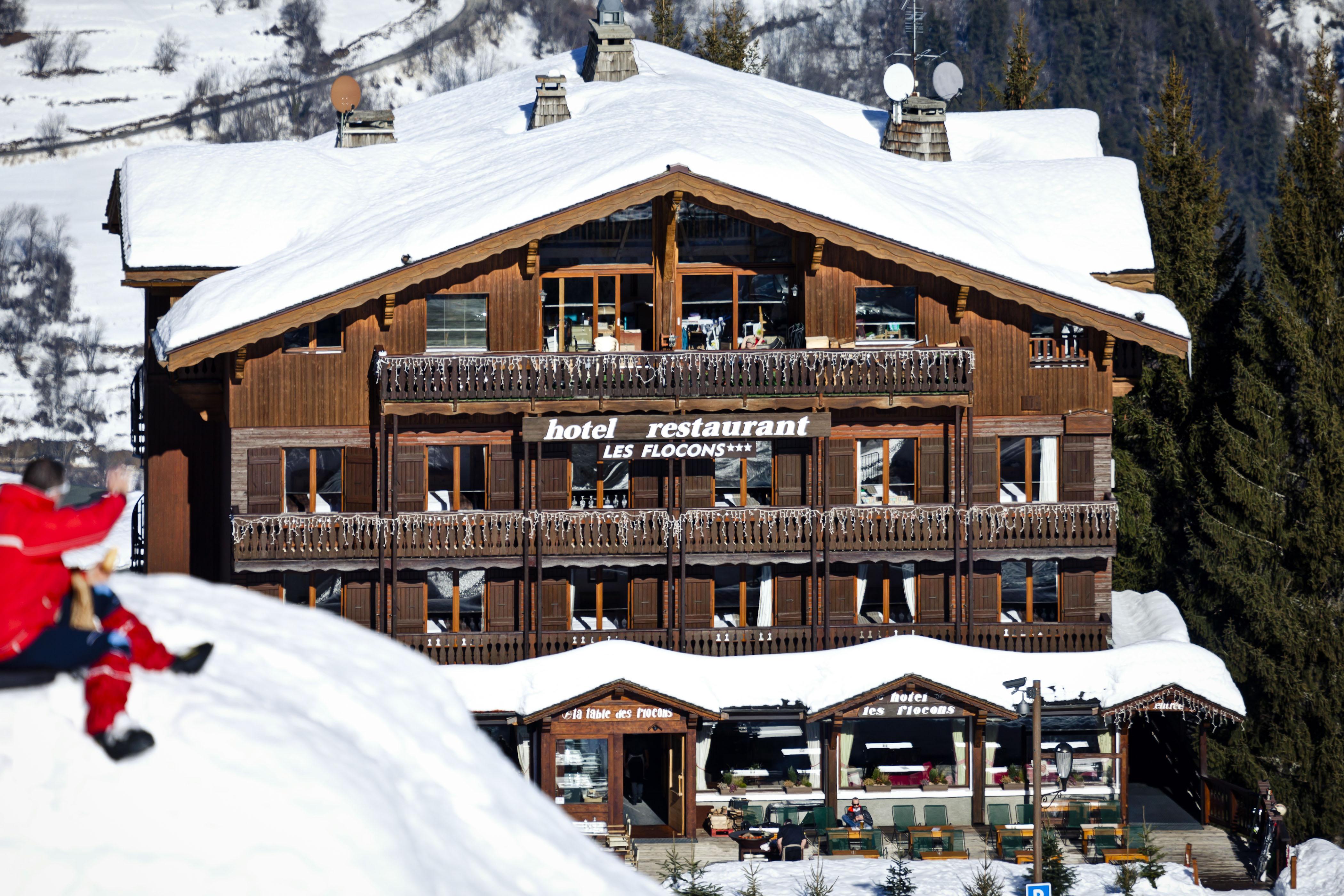 Hotel Les Flocons Куршевель Экстерьер фото