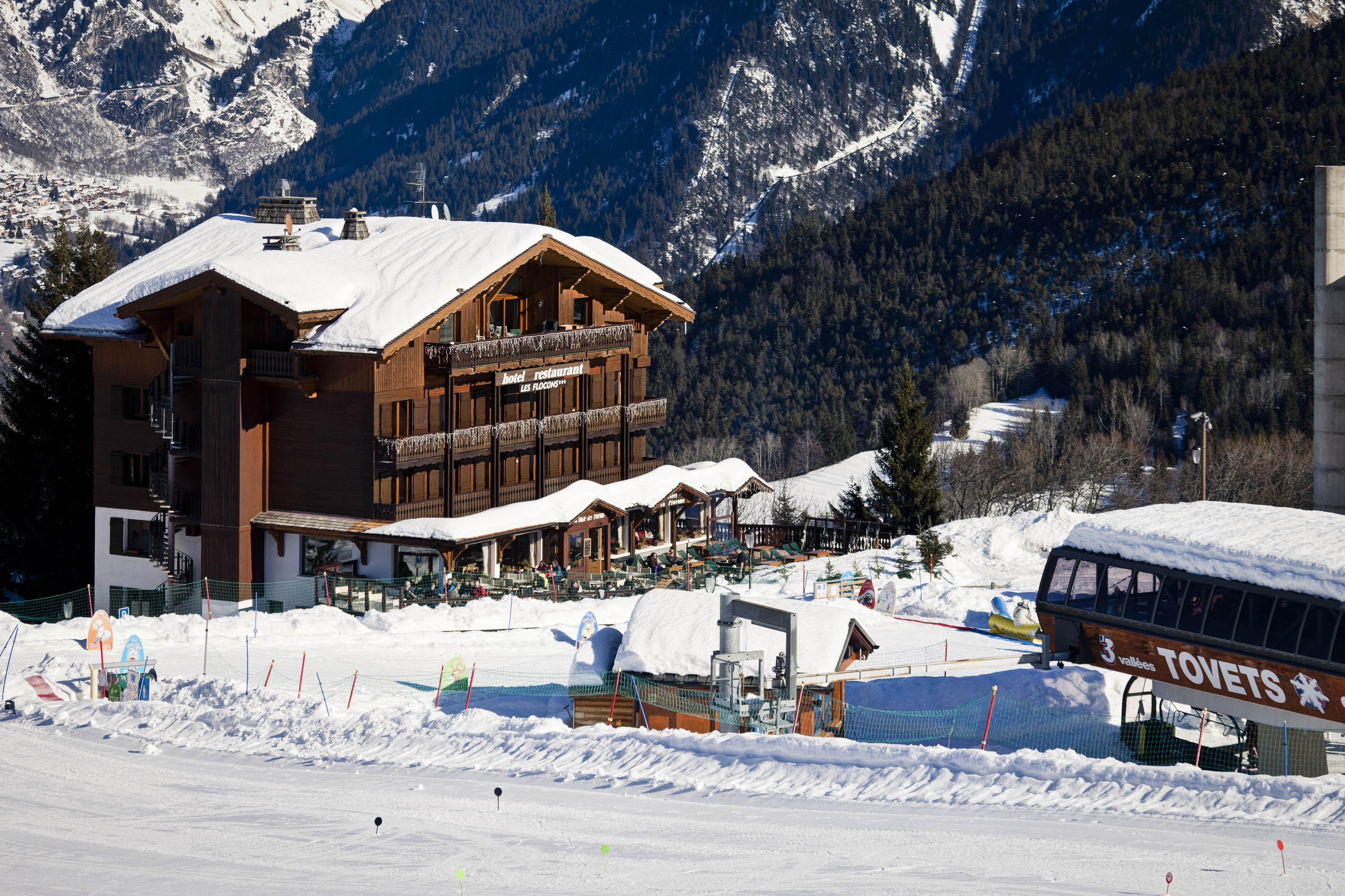 Hotel Les Flocons Куршевель Экстерьер фото